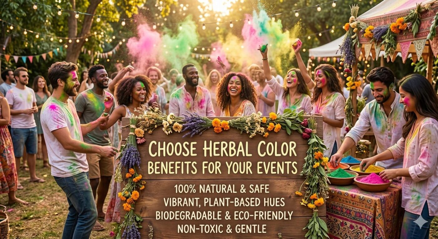 Choose Herbal Color Benefits for Your Events